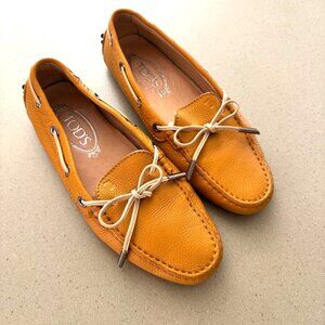 Tod’s Gommino Driving Boat Mocs Loafers Shoes Womens Size 36